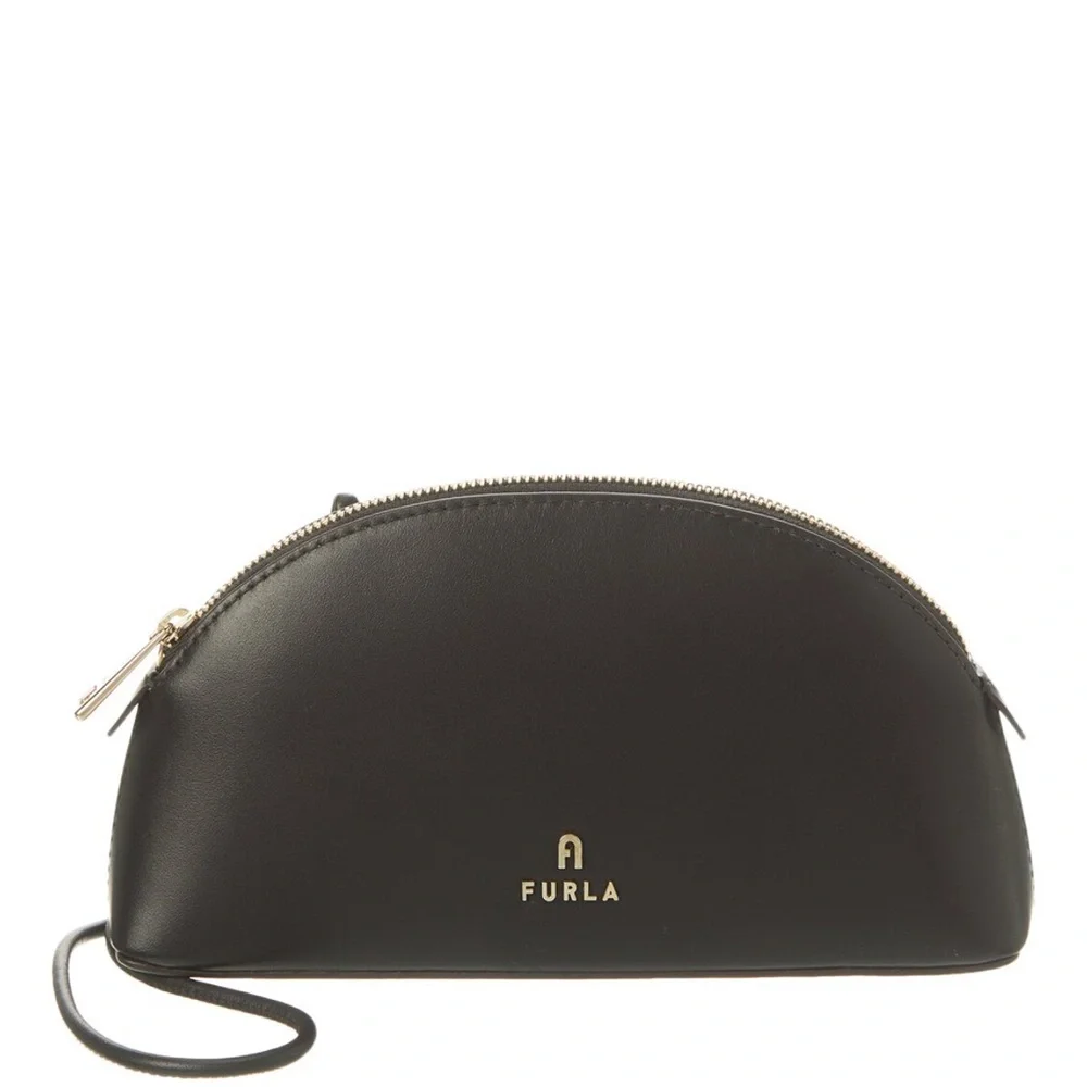 Furla Black Leather Women's Bag